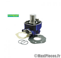 Kit haut moteur cylindre piston 50cc CARENZI : pour moteur euro2 DERBI GPR SENDA DRD SM 50 X-TREME X-RACE GILERA GSM ...