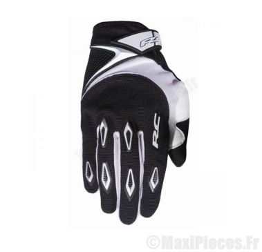 Déstockage gants moto cross RC Noir taille S