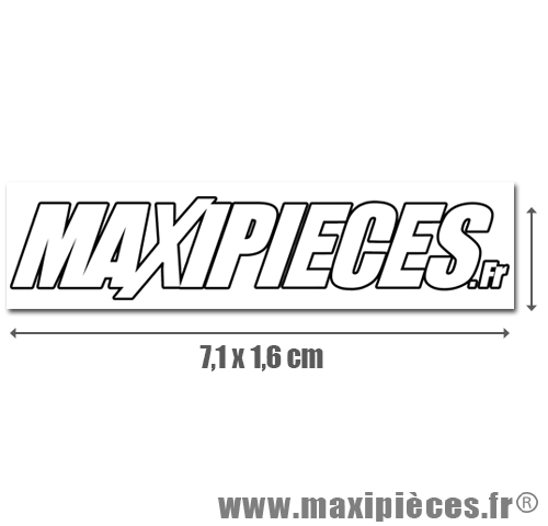 Stickers Maxipièces.fr