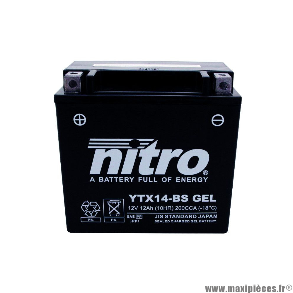 Batterie YTX14-BS gel PR125777