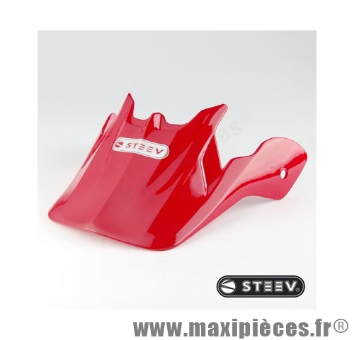 VISIERE CASQUE CROSS SPORTING ROUGE