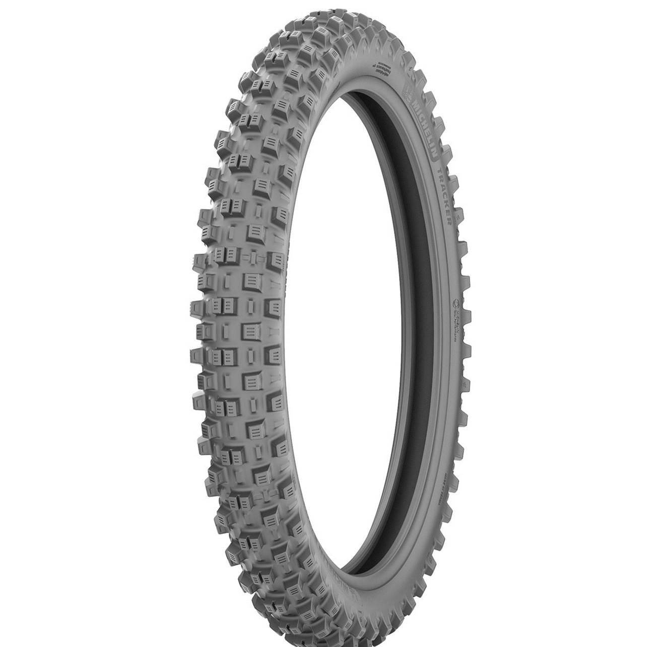 Pneu moto av 21 pouces 90/90x21 marque Michelin tracker TT 54r