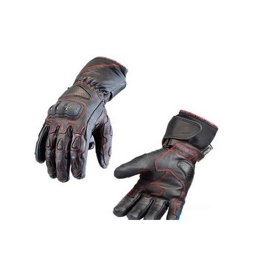 Gant noir/rouge taille L marque Steev Novak 2018 Hiver - Coque CE epi 1kp