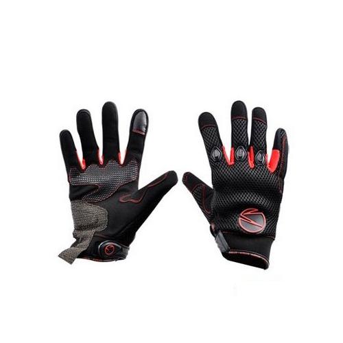 Gant marque Steev été MX V2 couleur Noir/Rouge taille M - Coque CE EPI