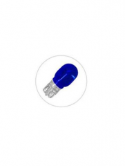 X1 Ampoules/Lampe de compteur 12v 10w norme T13 culot w1,2x9,5d wedge bleu * Déstockage !