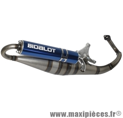 Pot d'echappement bidalot s1r verni : aprilia sr 50 benelli malaguti f10 f12 f15 mbk nitro ovetto yamaha jog neos ...