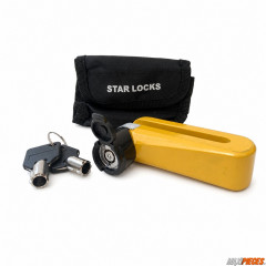 Antivol bloque disque STAR LOCKS verrou Ø5.5mm pour moto scooter cyclomoteur et autres * Déstockage !