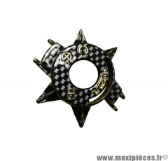 Capuchon de contacteur a clé serrure neiman imitation carbone pour scooter 50cc peugeot ludix tkr trekker x-fight speedfight 2 metal-x * Prix spécial !