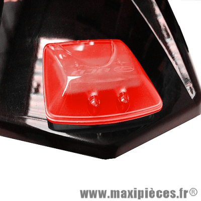 Feu stop a led universel rouge bcd 2 led rouge puissante avec fixation autocolant puissant (fixation sur aileron et partie planes) *Prix spécial !