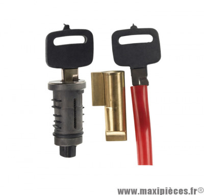 Kit serrures origine pour Mécaboite Gilera 50 GSM / H@k / RK / Zulu (812990) * Prix spécial !