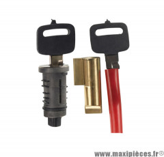 Kit serrures origine pour Mécaboite Gilera 50 GSM / H@k / RK / Zulu (812990) * Prix spécial !
