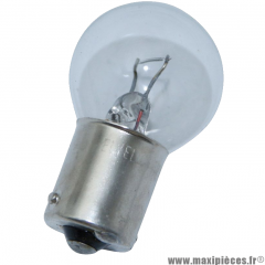 Lampe / ampoule 12V 10W mini clignotant transparent BA9S *Déstockage !