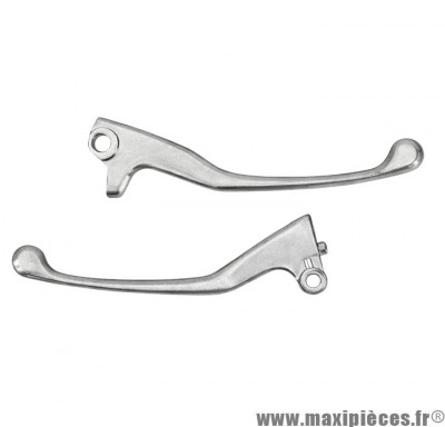 Paire de leviers poli pour scooter 50 mbk ovetto / yamaha neo's * Déstockage !