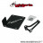 Support plaque immatriculation ludix noir Victoria Bull *Déstockage !
