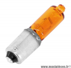 x1 ampoule clignotants 12v 21w norme h21 culot bay9s témoin ergots decales 120 degrés orange * Prix spécial !