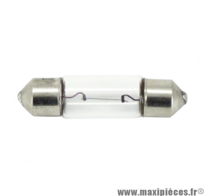 Lampe / ampoule marque Flosser 6v 3w feu de position (navette c3w sv7 8x28) * Prix spécial !
