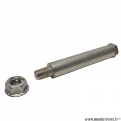 Axe de béquille centrale (filetage Ø M7x100 longueur totale 69mm) adaptable pour mobylette mbk Motobécane Motoconfort * Déstockage !