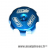 Bouchon réservoir alu bleu Wills HONDA CRF / TRX / XR *Déstockage !