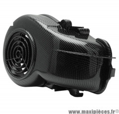 Volute/couvercle de turbine imitation carbone pour scooter 50cc 2T Yamaha / Mbk Neos / Ovetto Jog / Mach g why / Flipper * Prix spécial !