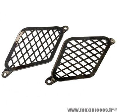 Grilles aération arrière droite et gauche noir pour scooter Conti Motors SRX 50cc r&b ou autres scooter chinois *Déstockage !