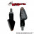 Clignotants homologué victoria bull wind à led noir universel pour moto, scooter, mob, quad… * Déstockage !
