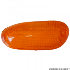 Cabochon avant gauche orange Vicma adaptable pour scooter Gilera 50cc stalker de 1997 à 2011* Déstockage !