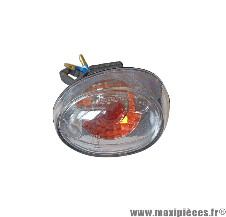Clignotant avant droit OEM pour scooter 50cc Conti-Motors SRX POGO / R&B ou autres scoot *Déstockage !