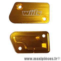 Capot de maitre cylindre de frein avant Or WIILS pour Yamaha YZ 125/250 YZF 250/450 WRF 250/450 *Déstockage !