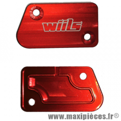 Capot de maitre cylindre de frein avant Rouge WIILS pour Yamaha YZ 125/250 YZF 250/450 WRF 250/450 *Déstockage !