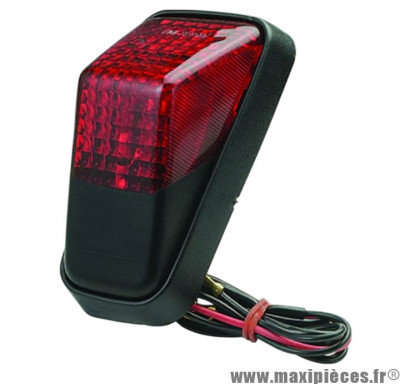 Feu arrière de 50 a boite type XR rouge/noir * Prix spécial !