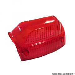 Cabochon de feu arrière rouge translucide pour scooter MBK Booster et Yamaha BWS, modèles de 1990 à 1998 (Première génération 3VL) * Déstockage !