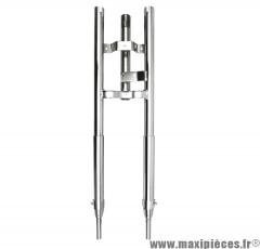 Fourche chrome pour mobylette peugeot 103 mvl - Vogue (livrée sans T supérieur & sans support garde boue) * Déstockage !