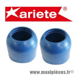 Paire de capuchons de fourche bleu Diamètre 38-40 mm de marque ARIETE *Destockage !