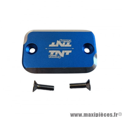 Couvercle de maitre cylindre de frein bleu marque TNT pour scooter booster 1999-2003 / yamaha 50 bws 1999-2003 * Déstockage !