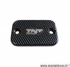 Couvercle de maitre cylindre de frein carbone marque TNT pour scooter mbk booster / yamaha 50 bws 1999-2003 * Déstockage !