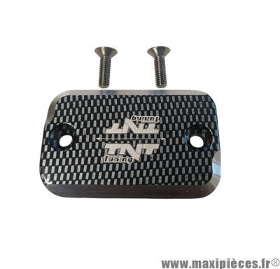 Couvercle de maitre cylindre de frein carbone marque TNT pour scooter booster 1999-2003 / yamaha 50 bws 1999-2003 * Déstockage !