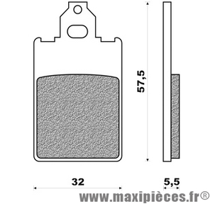 Plaquette de frein avant Galfer Derbi GPR Racing *Déstockage !