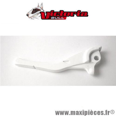 Levier de frein de scooter adaptable origine pour mbk nitro/aerox gauche ou droit blanc Victoria Bull *Déstockage !