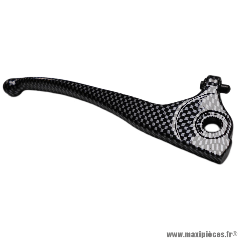 Levier de frein avant droit imitation carbone adaptable pour scooter Mbk booster spirit road Yamaha original * Déstockage !