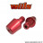 Embouts de guidon M18x150 anodisé Rouge Wiils *Déstockage !