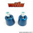 Embouts de guidon M6x125 Bleu Wiils *Déstockage !