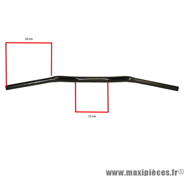 Guidon origine (R861012) diamètre 28mm Aprilia RX/SX 50 2006-2010 * Déstockage !