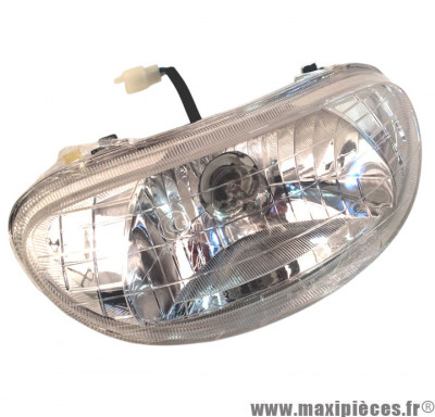 Phare/optique pour scooter chinois 50cc QT3 et autres, Peugeot v-clic (première génération) * Déstockage !
