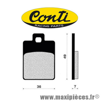 Plaquettes de freins CONTI pour benelli cpi gtr gilera runner stalker piaggio liberty mp3 nrg vespa sym symphony ... *Déstockage !