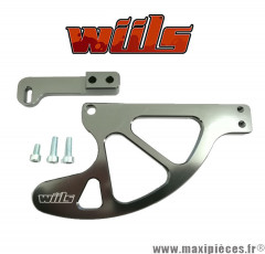 Protection de disque arrière WIILS anodisé titane pour motocross Yamaha YZ/F *Déstockage !