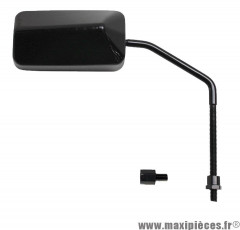 Rétroviseur f1 réversible (droit/gauche) tige longue m8 noir * Prix spécial !