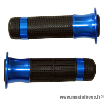 Paire de poignées Bague alu Bleu * Déstockage !