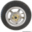 Jante/roue avant en aluminium 10 pouces occasion (taille 2.15X10) pour scooter chinois (frein a disque) * Déstockage !