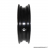 Jante arrière en aluminium 12 pouces, noir (ZF N 12X2.50 DOT) pour scooter chinois 50/125cc (frein a tambour) * Déstockage !
