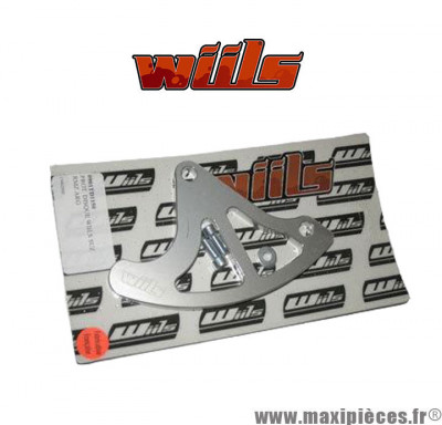 Protection de disque arrière WIILS argent pour motocross Suzuki RM 125-250 / RMZ 250-450 *Déstockage !